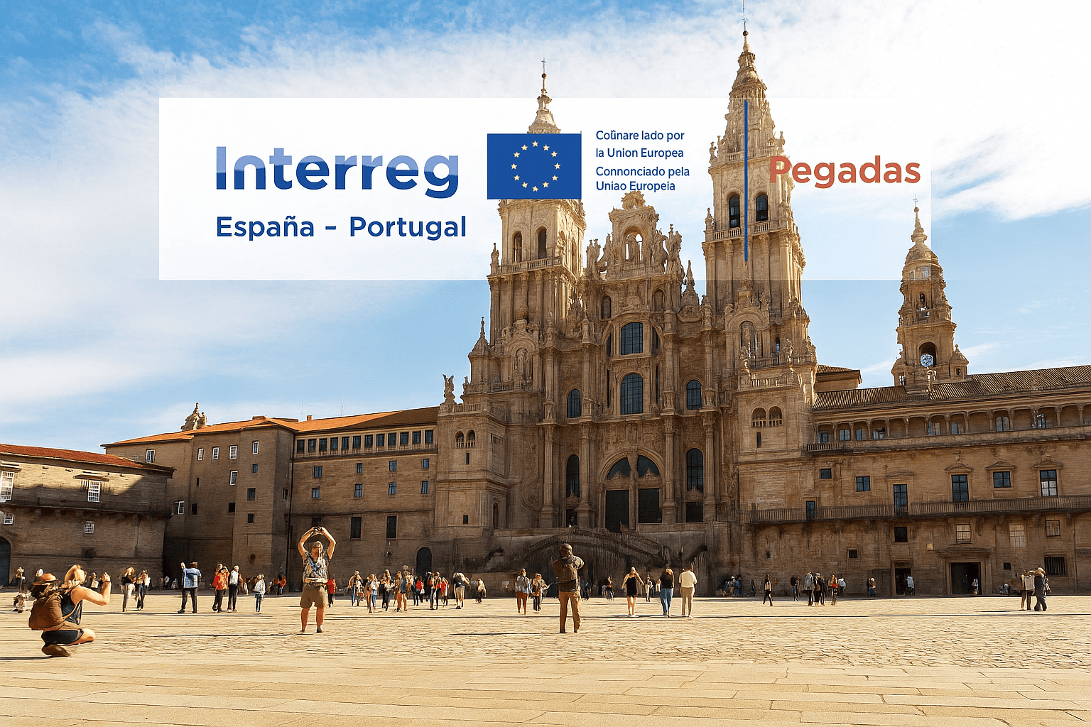 "Pegadas" program is Underway — Young People from Galicia and Portugal Walk the Camino de Santiago Together